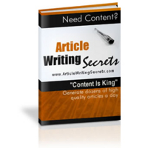 Product picture Article Writing Secrets (MRR)